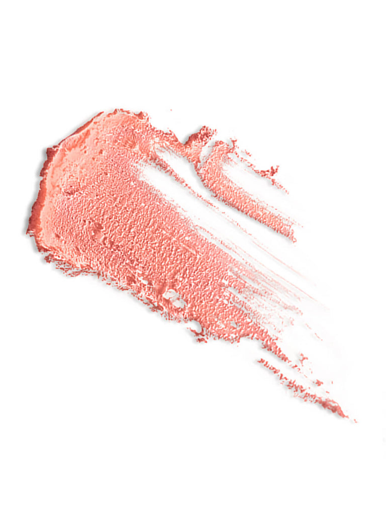 Rosé -- cheeky rose cream highlighter swatch on white background