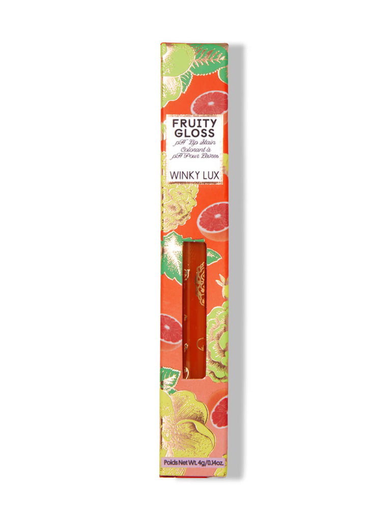 grapefruit -- fruity ph lip gloss in box on white background