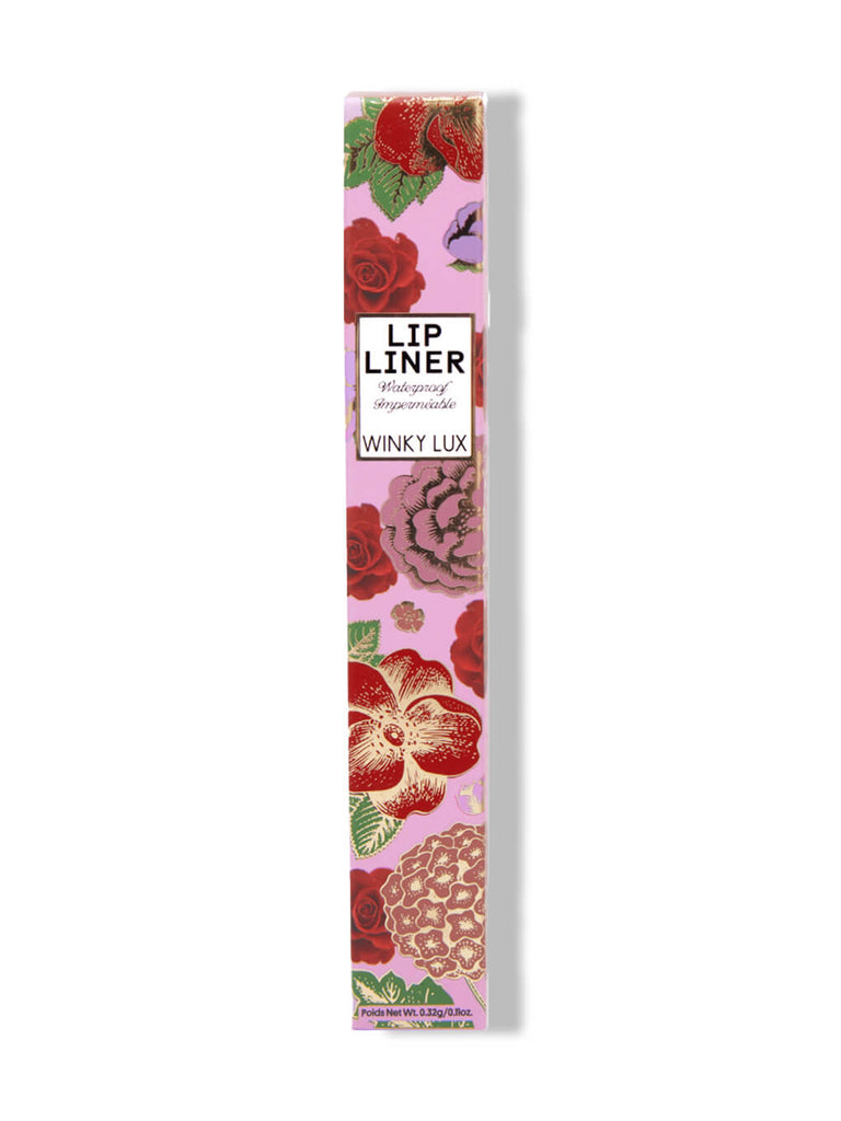 dirty love-- waterproof lip liner in box on white background