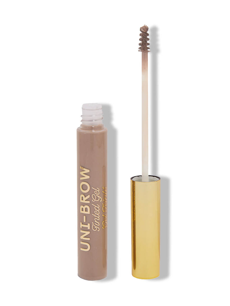 blonde -- unibrow tinted brow gel on white background