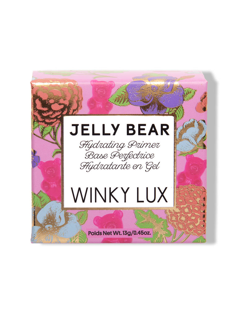 jelly bear hydrating face primer in box on white background