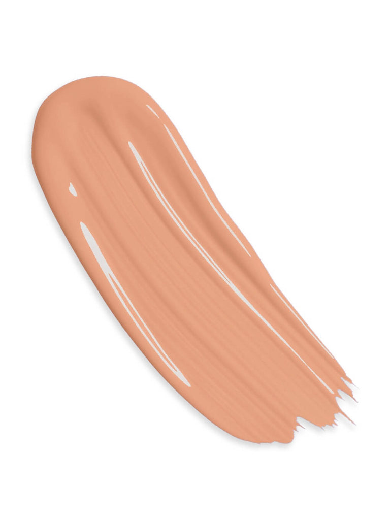 Peach -- peeper color corrector swatch on white background